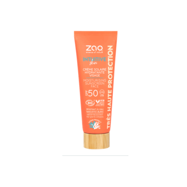 Crème solaire hydratante visage SPF 50 - 50ml